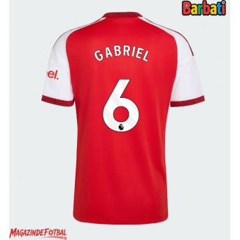 Arsenal Gabriel Magalhaes #6 Tricou Fotbal Replică 2026-27 Barbati Acasa